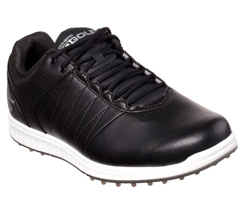 Skechers Go Pivot - Mens Golf Shoes Black/White [AU-TG2140]